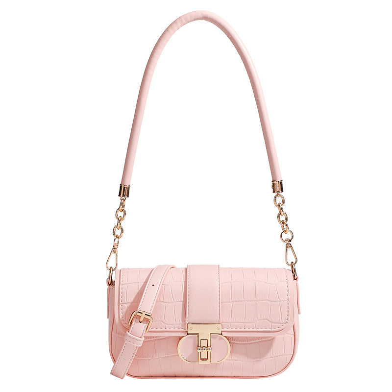 Wholesale Pink Bag Tanabata Birthday Gift for Girls All-match Single Shoulder Crossover Small Square Bag for Women